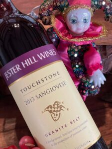 Bottle of Jester Hill Wines Sangiovese